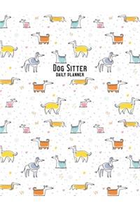 Dog Sitter Daily Planner