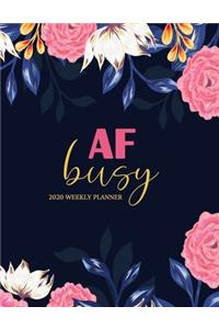 AF Busy 2020 Weekly Planner