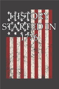 History Started In 1776