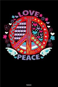 Love Peace Notebook