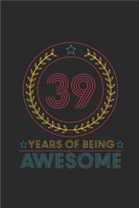 39 Years Of Being Awesome