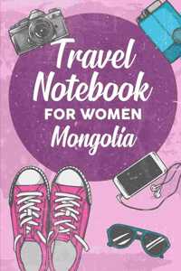 Travel Notebook for Women Mongolia