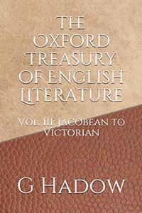 The Oxford Treasury of English Literature