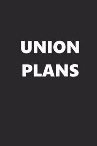 2020 Weekly Planner Union Plans 134 Pages