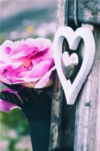 Love Journal, Flower and Heart Journal Notebook, (I love You Journal)