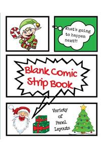 Blank Comic Strip Book