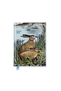 Angela Harding - Rathlin Hares Pocket Diary 2020