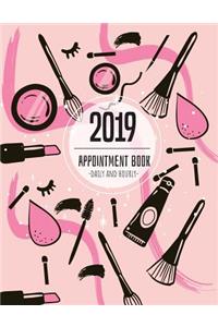 2019 Appointment book daily and hourly