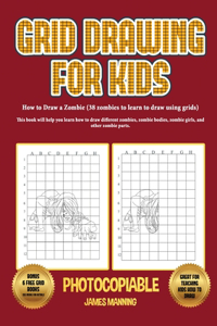 How to Draw a Zombie (38 zombies to learn to draw using grids)