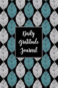 Gratitude Journal Abstract Leaves Pattern 7