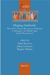 Shaping Authority
