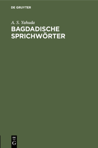 Bagdadische Sprichwörter