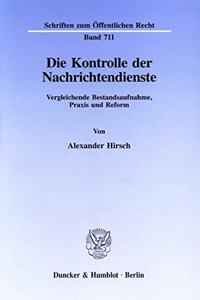 Die Kontrolle Der Nachrichtendienste