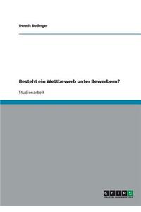 Besteht Ein Wettbewerb Unter Bewerbern?