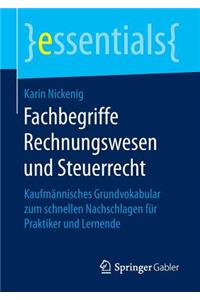 Fachbegriffe Rechnungswesen Und Steuerrecht