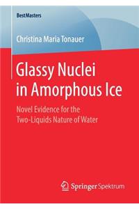 Glassy Nuclei in Amorphous Ice