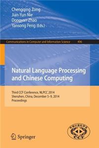 Natural Language Processing and Chinese Computing