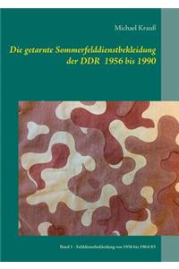 getarnte Sommerfelddienstbekleidung der DDR 1956 bis 1990