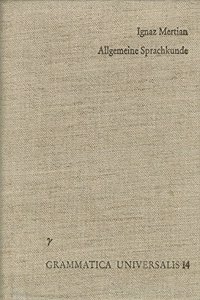 Allgemeine Sprachkunde