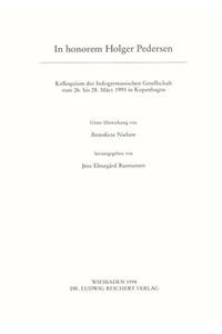 In Honorem Holger Pedersen