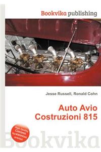 Auto Avio Costruzioni 815