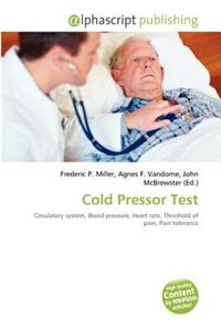 Cold Pressor Test