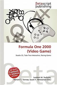 Formula One 2000 (Video Game)