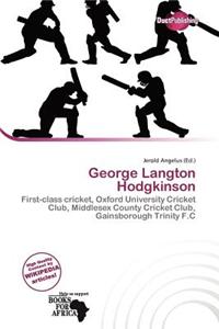 George Langton Hodgkinson