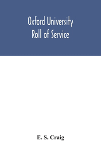 Oxford university roll of service