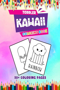 Toddler Kawaii Coloring Book