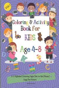 Coloring & Activity Book for Kids