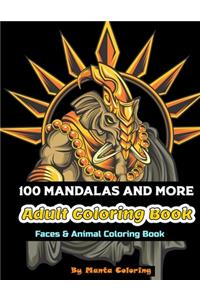 100 Mandalas And More Adut Coloring Book