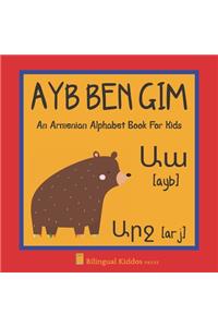 Armenian Alphabet Book For Kids