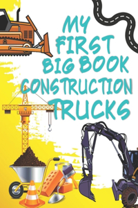 My First Big Book Construction Trucks
