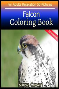 Falcon Coloring Book For Adults Relaxation 50 pictures