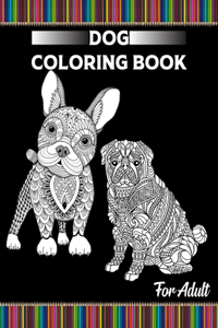 Dog Coloring Book for Adult