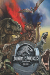 Jurassic World Coloring Book for Kids