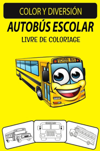 Autobús Escolar Livre De Coloriage