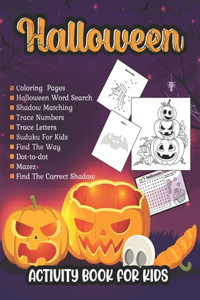 Halloween activity books for kids