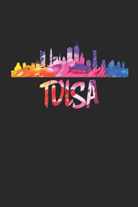 Tulsa Watercolors: 2021 Funny Planners for Tulsa (Oklahoma Gifts)