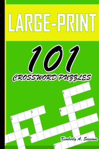 Large-Print 101 Crossword Puzzles