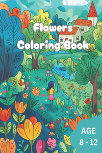Flowers Coloring Book