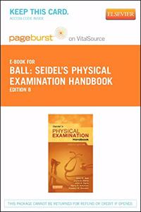 Seidel's Physical Examination Handbook - Elsevier eBook on Vitalsource (Retail Access Card)