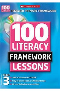 100 New Literacy Framework Lessons for Year 3 with CD-Rom