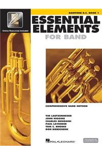 Essential Elements for Band - Baritone B.C. Book 1 with Eei (Book/Online Media)