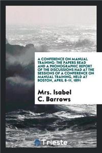 Conference on Manual Training