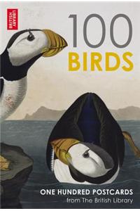 British Library 100 Birds from Around the World: 100 Postcards in a Box