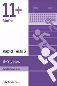 11+ Maths Rapid Tests Book 3: Year 4, Ages 8-9