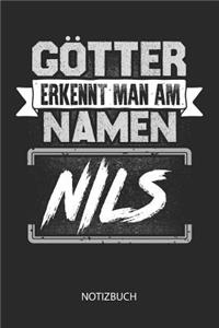 Götter erkennt man am Namen - Nils - Notizbuch