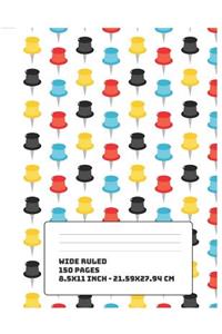 Composition Notebook for School